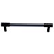 Black Medium Cylinder Glass Door Handles